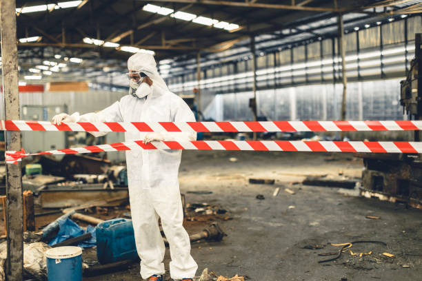 Professional Crime Scene Cleanup technician working in Kimball, NE